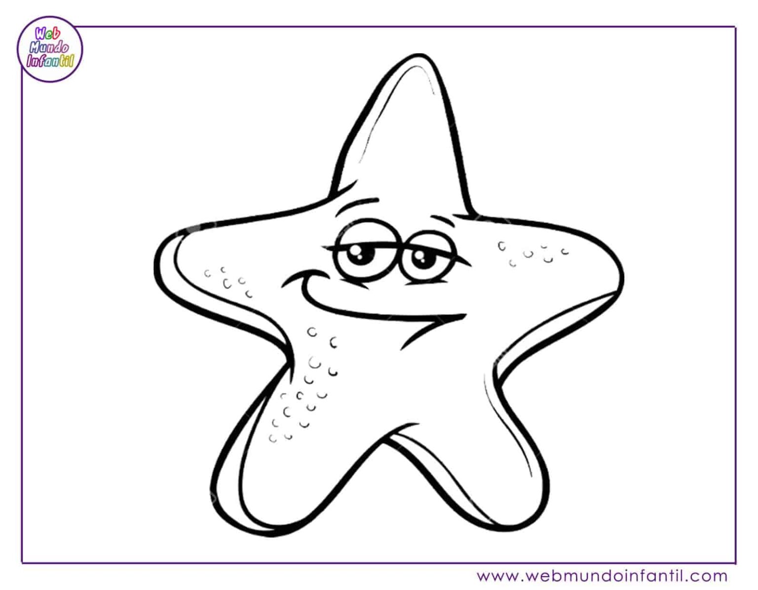 Dibujos de animales marinos para colorear e imprimir