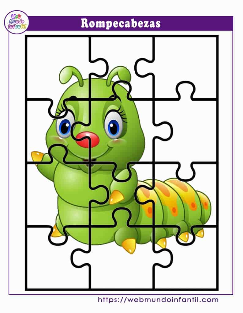 orificio de soplado vergüenza vertical Rompecabezas para niños para imprimir (Puzzles)