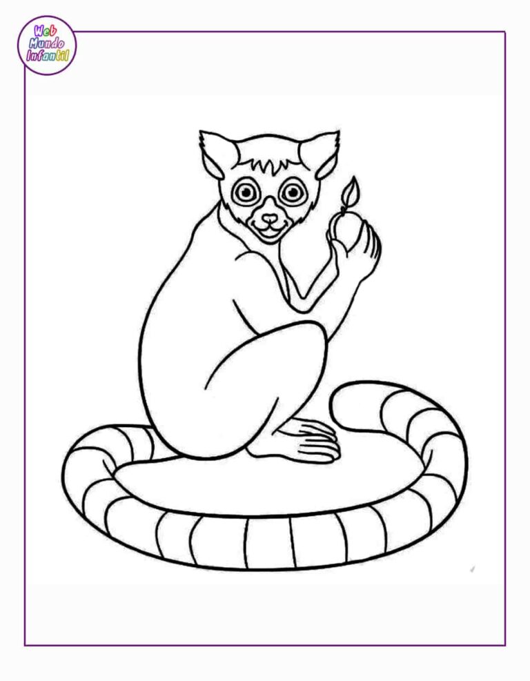 30 Dibujos de animales de la selva para colorear e imprimir