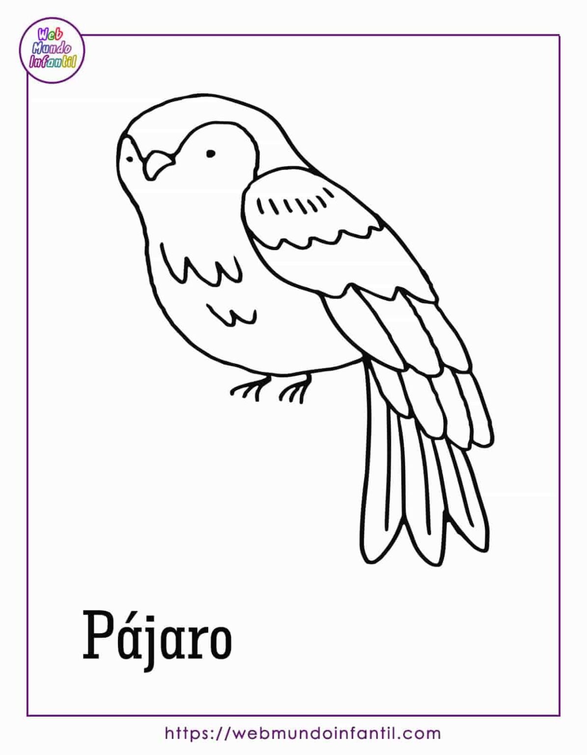 Dibujos de animales animados para colorear e imprimir