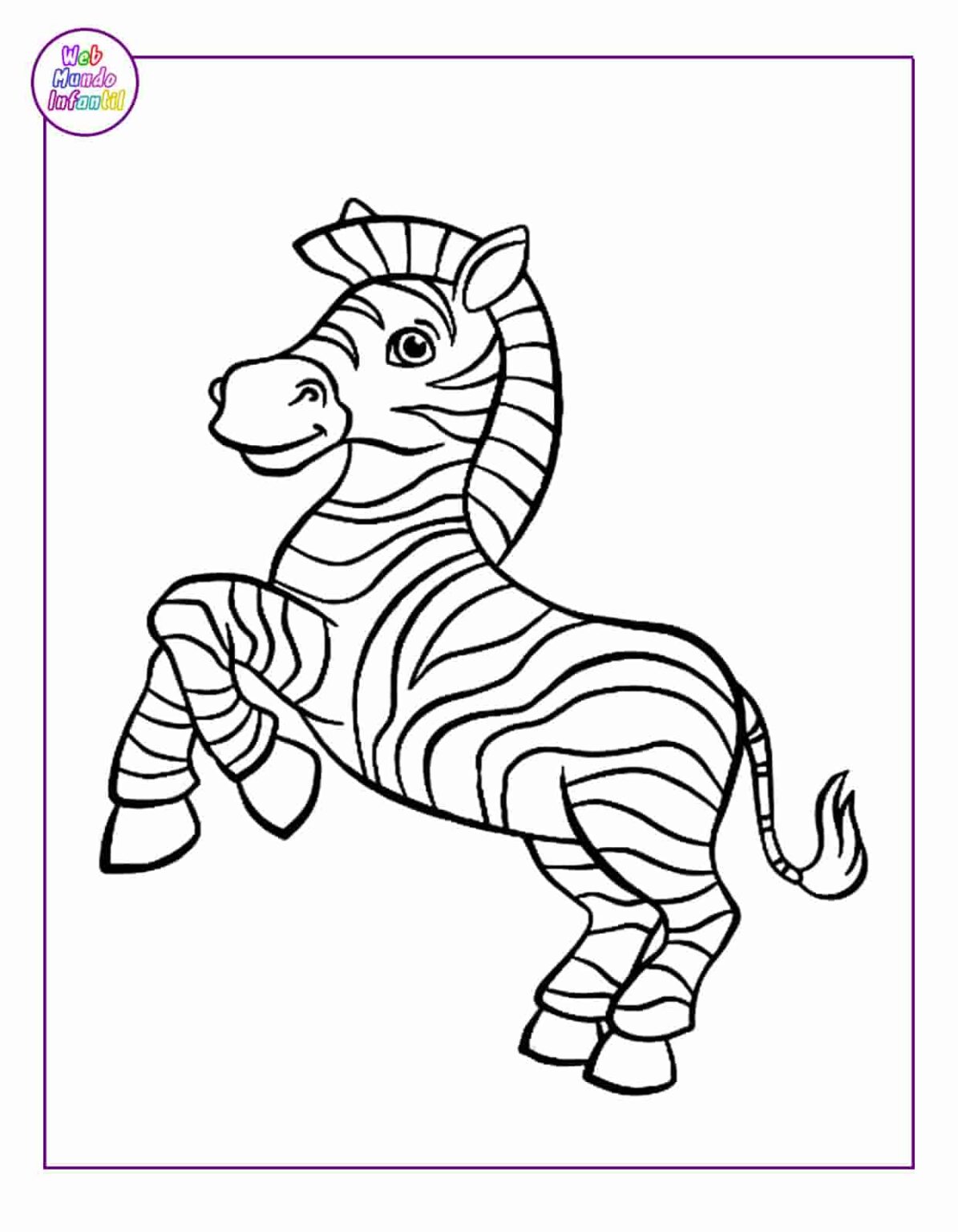30 Dibujos de animales de la selva para colorear e imprimir