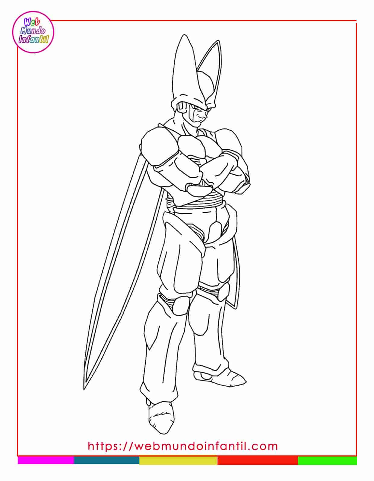 Dibujos de goku para colorear [Imprimir y pintar]