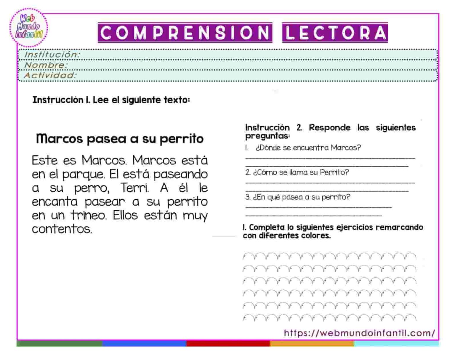 Actividades de lectoescritura para secundaria - Web Mundo Infantil