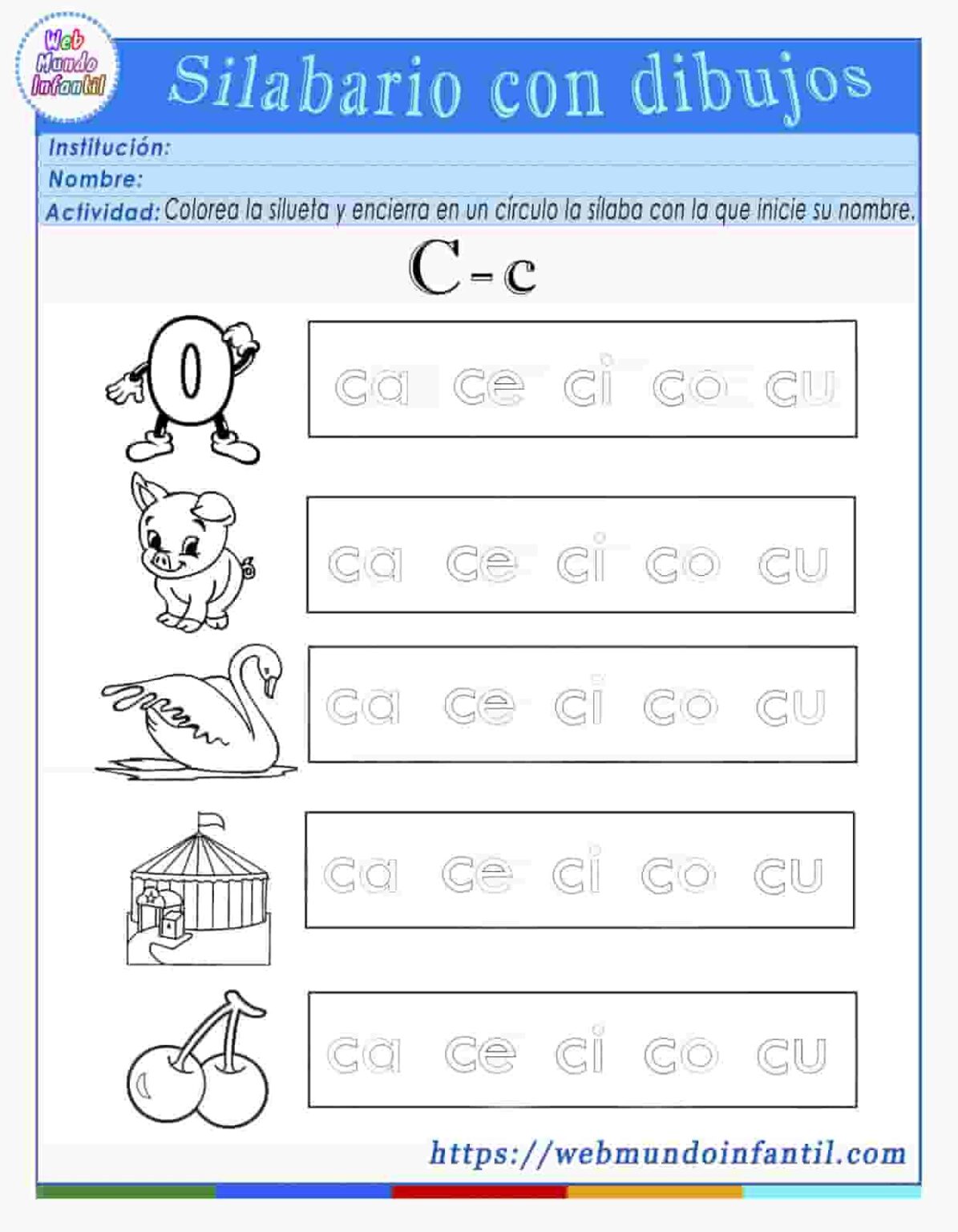 Actividades de lectoescritura para primer grado - Web Mundo Infantil