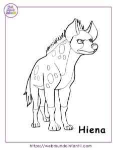 Dibujos De Animales Carnívoros Para Colorear [34 Fichas]