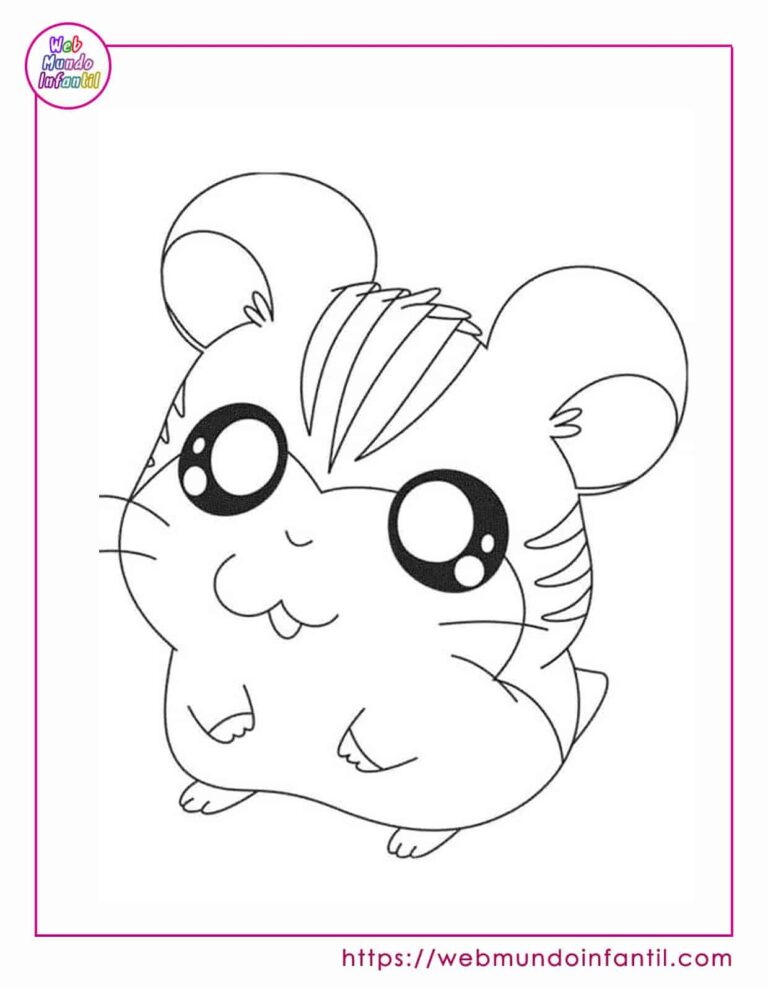 Tiernos dibujos kawaii para colorear Web Mundo Infantil
