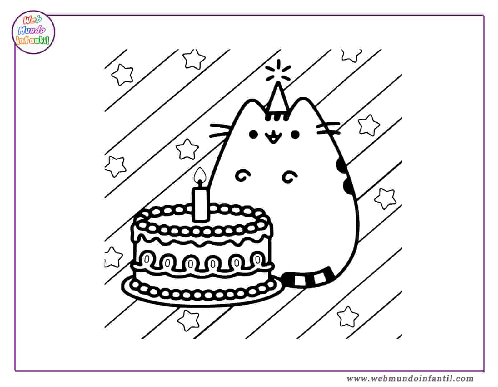 Dibujos kawaii cumpleaños