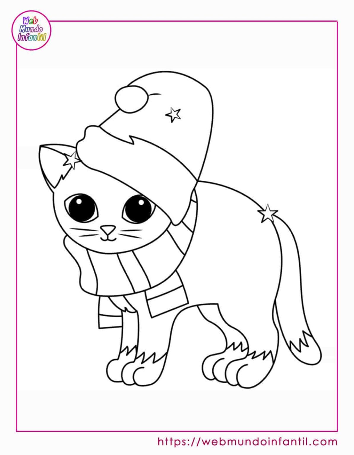 Tiernos dibujos kawaii para colorear Web Mundo Infantil