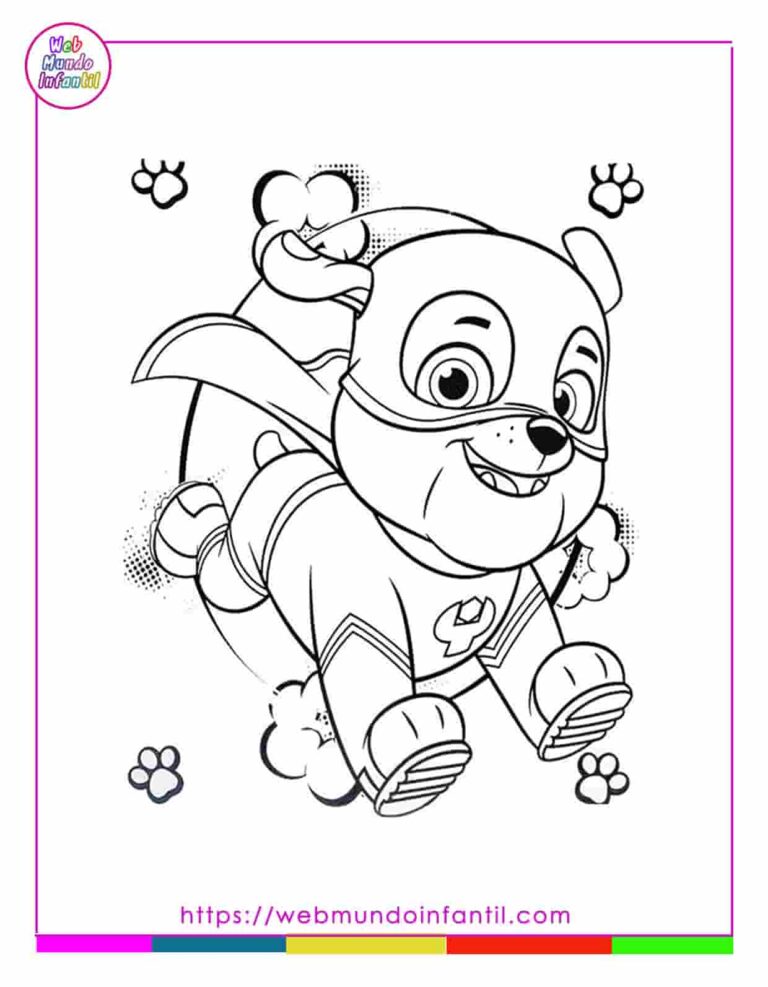 Dibujos de paw patrol para colorear [Imprimir y Pintar]