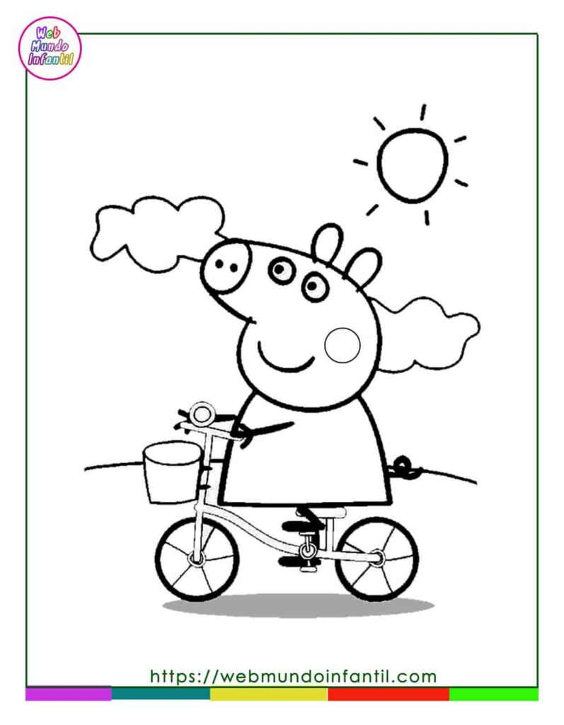 Dibujos De Peppa Pig Para Colorear Imprimir Y Pintar 