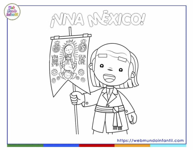 Personajes de la Revolución Mexicana Para Colorear e Imprimir