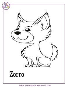 Dibujos De Animales Carnívoros Para Colorear [34 Fichas]